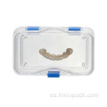 Logotipo personalizado HN-106 Caja de membrana con bisagras dental dental